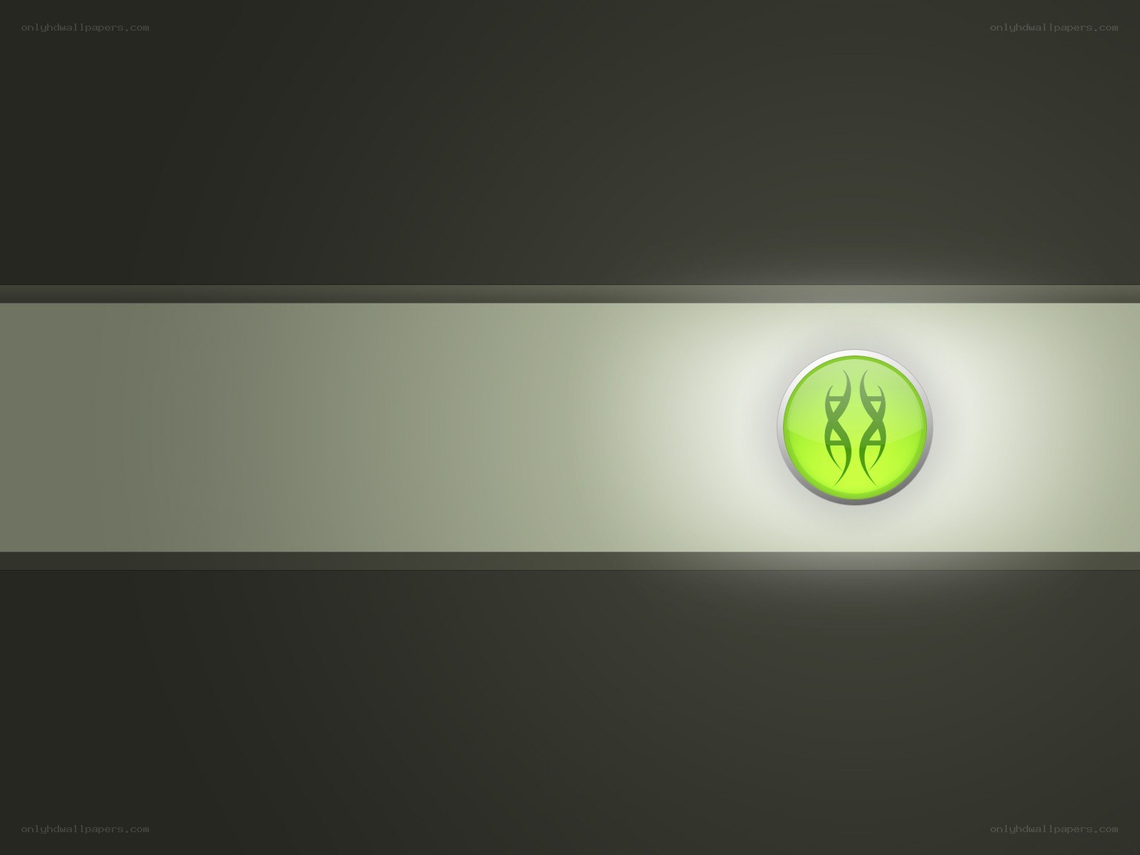 green circular icon with DNA symbol