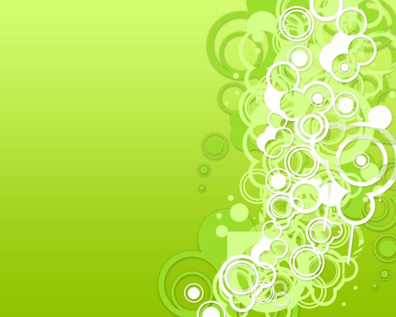 Green Circular Pattern — Calm, Abstract, Circles