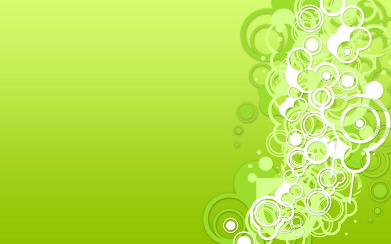 Green Circular Pattern — Calm