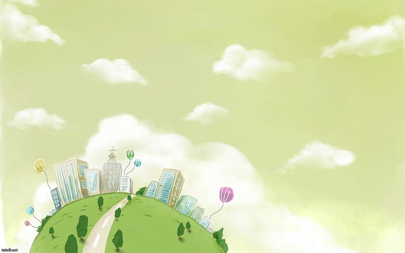 green city on a hill