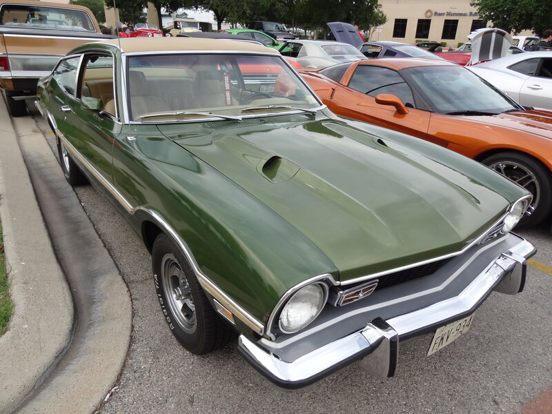 Green Classic Car — Calm, Afternoon, Photograph, Car Show