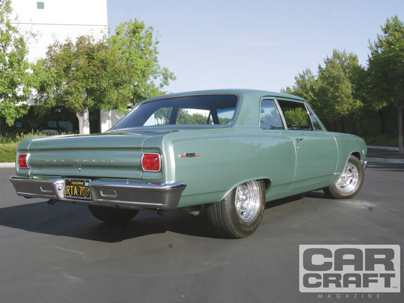 Green Classic Car — Calm, Afternoon, Photograph, Trees