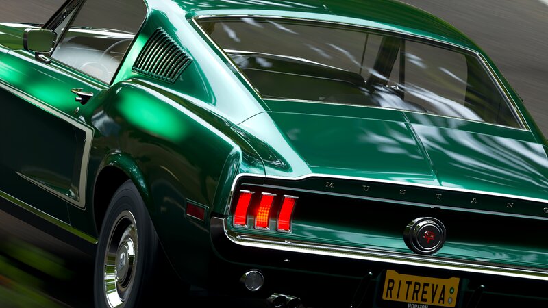 Green Classic Car — Dynamic, 3d Render