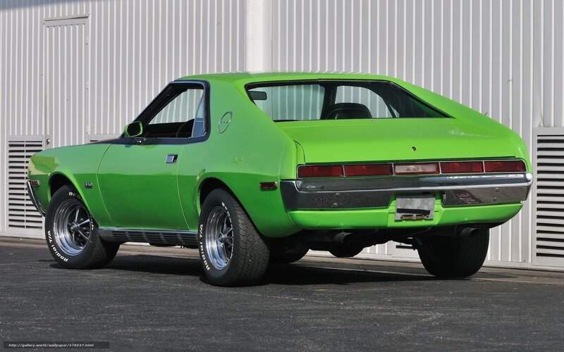 Green Classic Car — Neutral, Afternoon, Photograph, Building