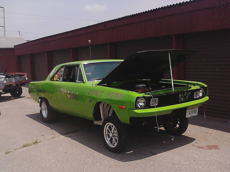 Green Classic Car — Neutral, Afternoon, Photograph