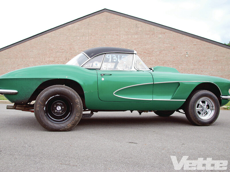 Green Classic Car — Neutral, Afternoon