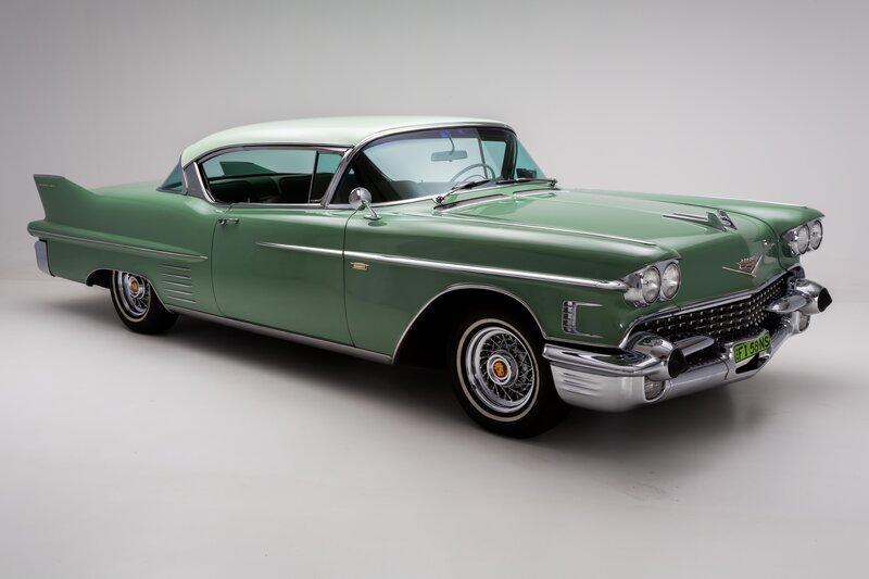 Green Classic Car — Neutral, Photograph