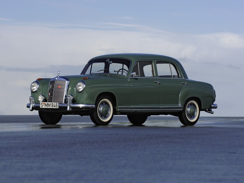 Green Classic Car — Serene, Photograph
