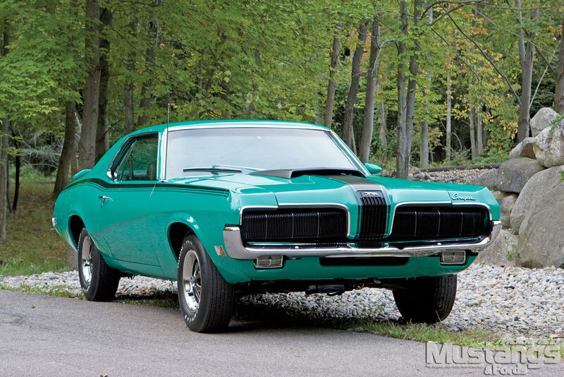 Green Classic Car — Teal