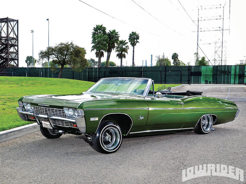 Green Classic Convertible — Calm