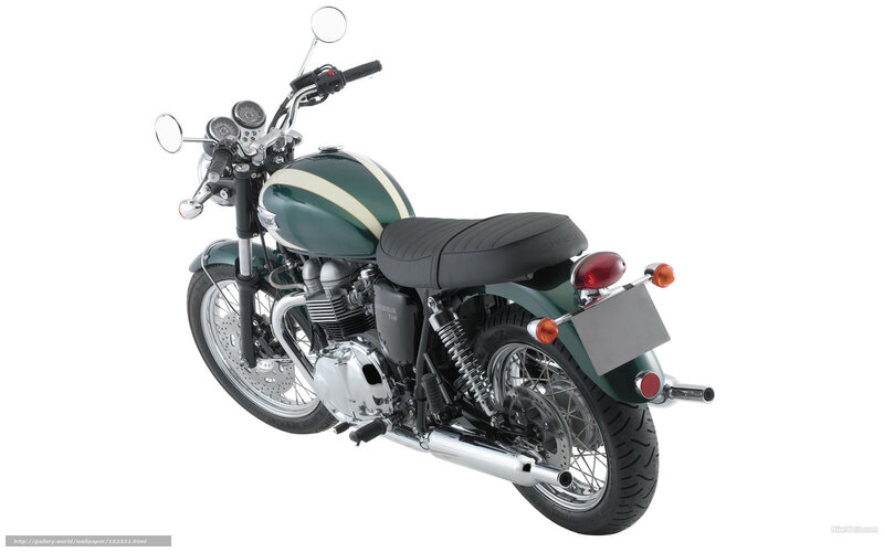 green classic motorcycle