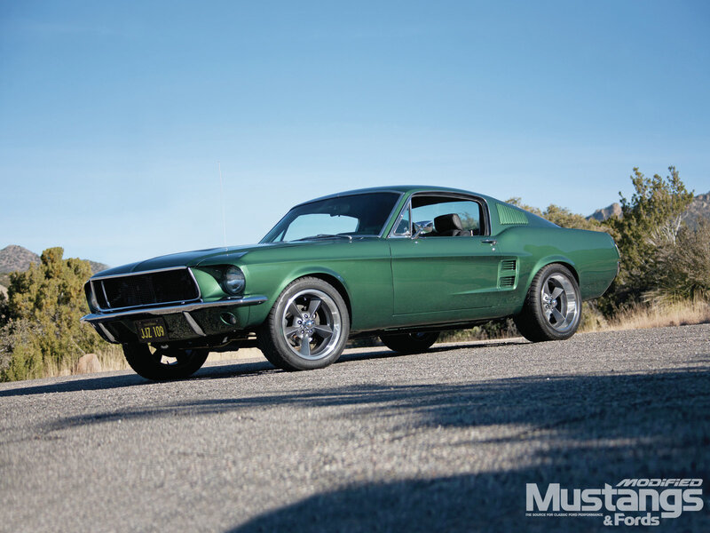 Green Classic Mustang