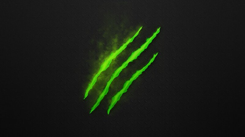 Green Claw Marks