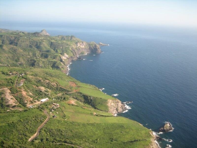 Green Cliffs by Ocean — Serene