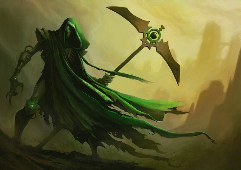 Green Cloaked Reaper