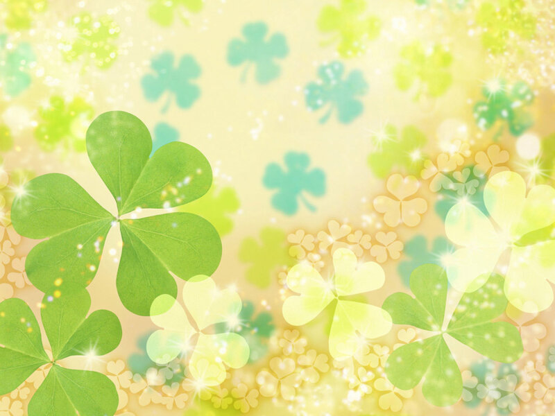 green clover background