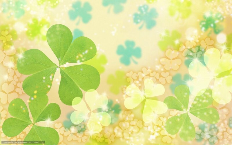 green clover background