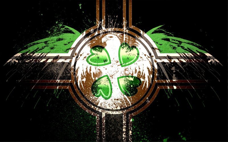 Green Clover Emblem