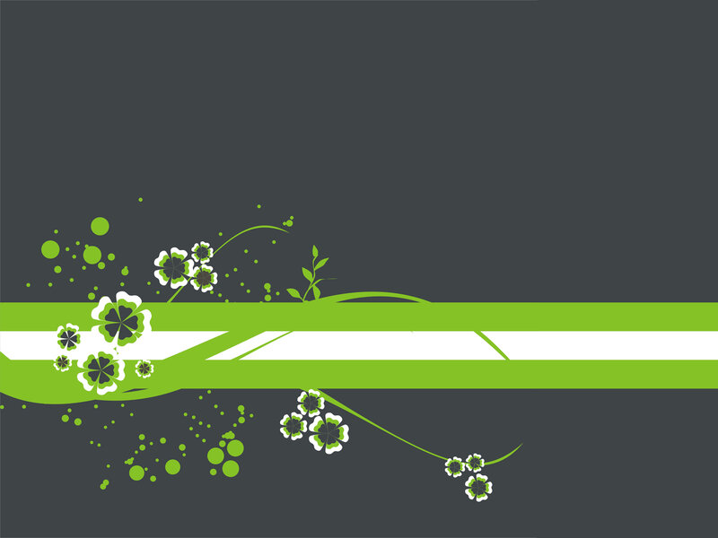 Green Clover Flowers — Calm