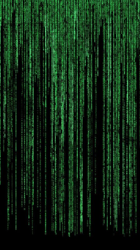Green Code Rain — Dramatic