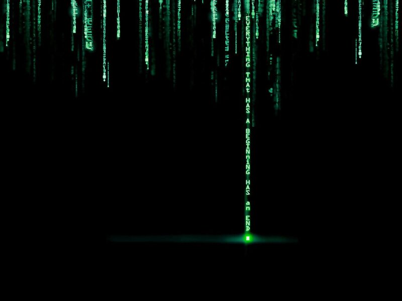 Green Code Rain