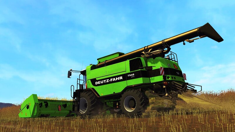 Green Combine Harvester — Calm