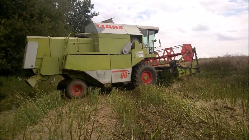 Green Combine Harvester — Rural, Afternoon