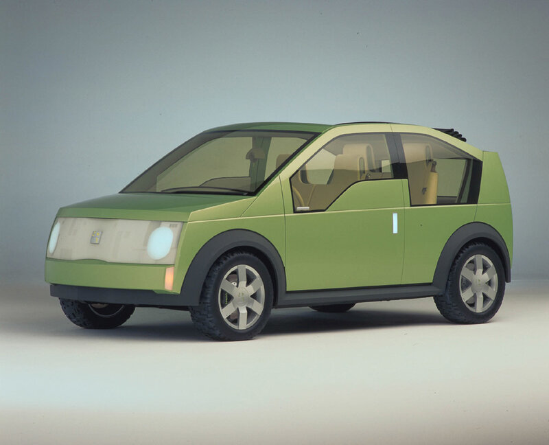green concept car