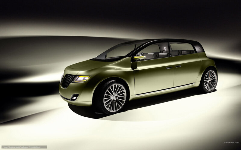 Green Concept Car — Dramatic, 3d Render, Lights