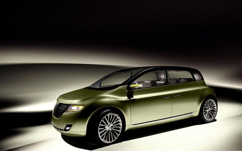Green Concept Car — Dramatic, 3d Render