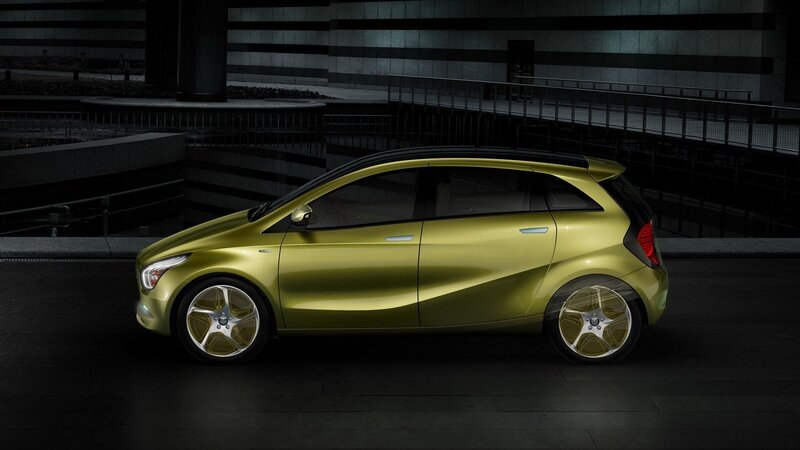 Green Concept Car — Dramatic, Night, 3d Render, Building, City