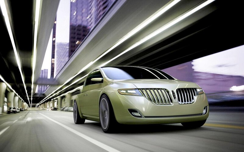 Green Concept Car — Dynamic, Night, 3d Render