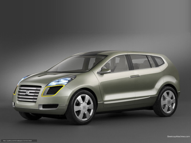 Green Concept Car — Gray, Neutral, 3d Render, Headlights