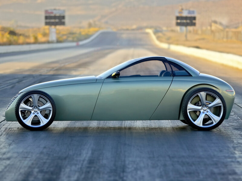 Green Concept Car — Gray