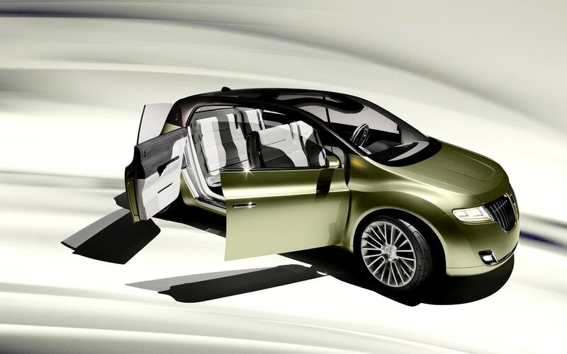 Green Concept Car — Modern, 3d Render