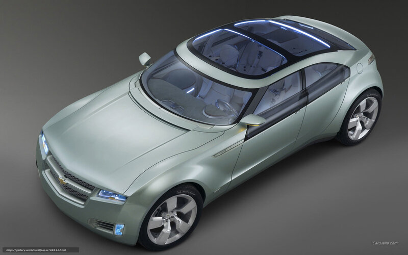 Green Concept Car — Modern, 3d Render, Windows
