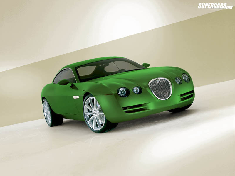 Green concept sports car