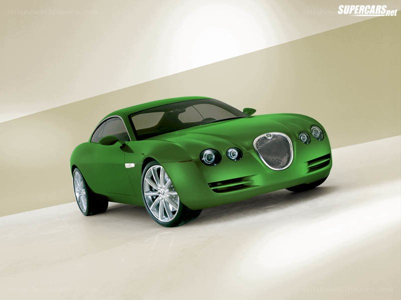 Green concept sports car