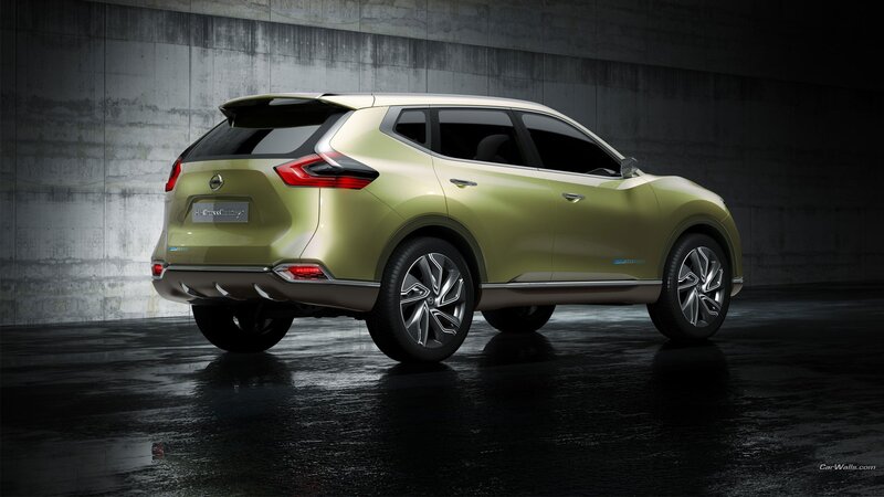 Green Concept SUV — Dramatic