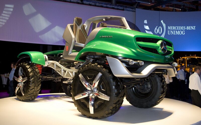 Green Concept Vehicle — Showroom