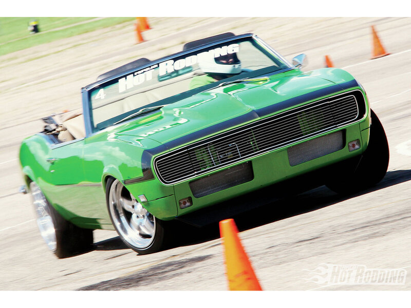 Green Convertible Car — Dynamic, Afternoon, Photograph, Driver