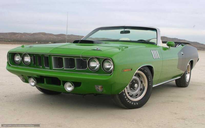 Green Convertible Car — Serene, Afternoon, Photograph, Mountains, Desert