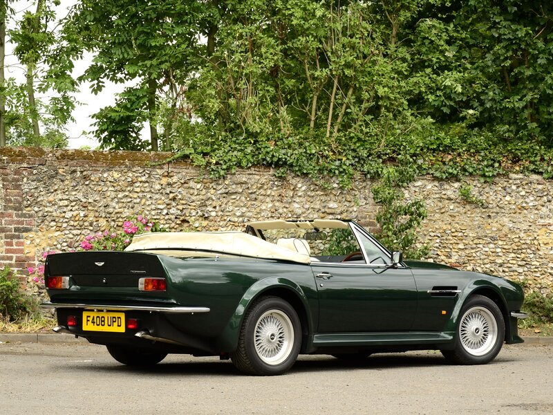 Green Convertible Car — Serene, Afternoon
