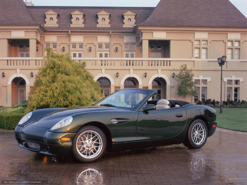 Green Convertible Sports Car — Serene