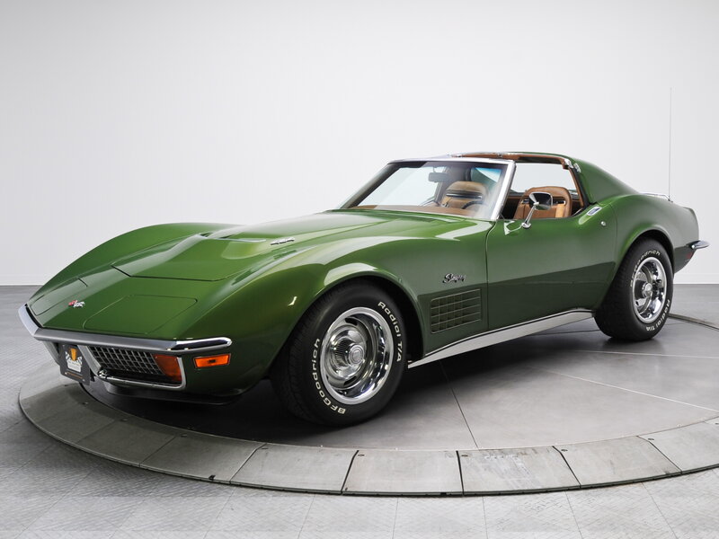 Green Corvette Convertible