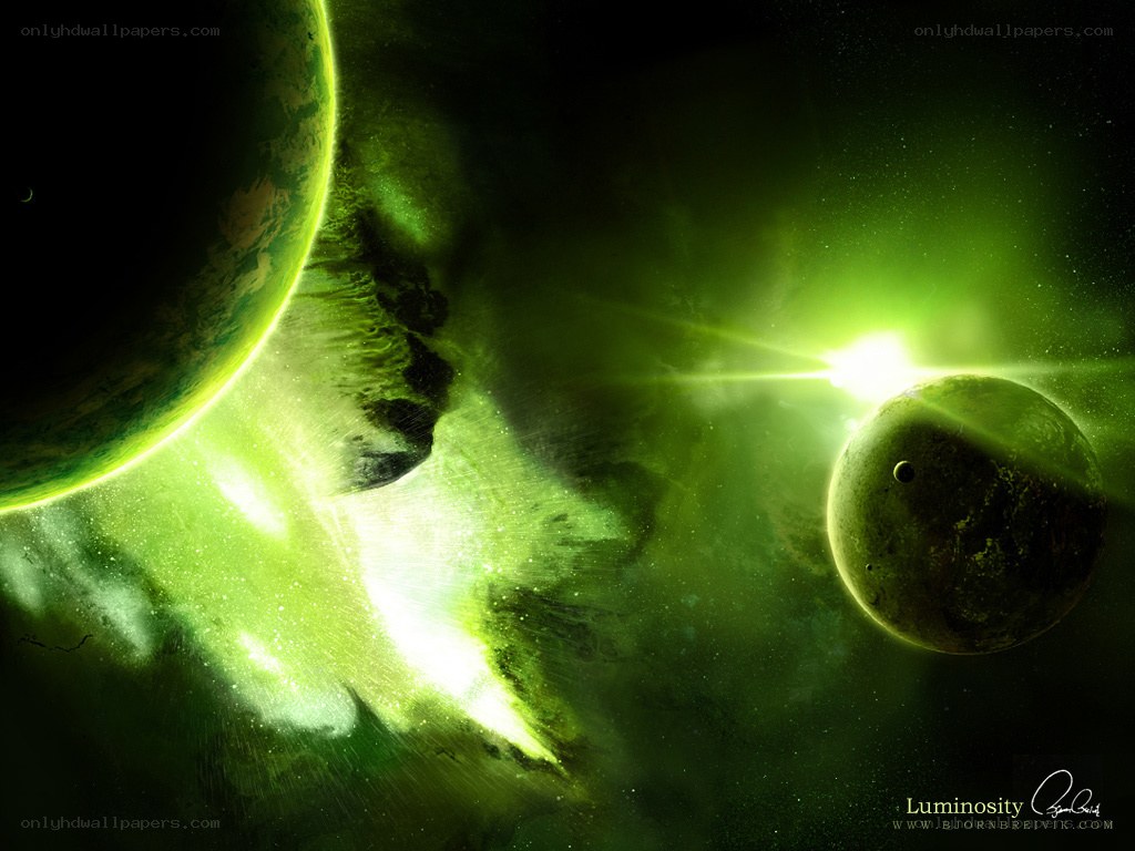 Green cosmic luminosity