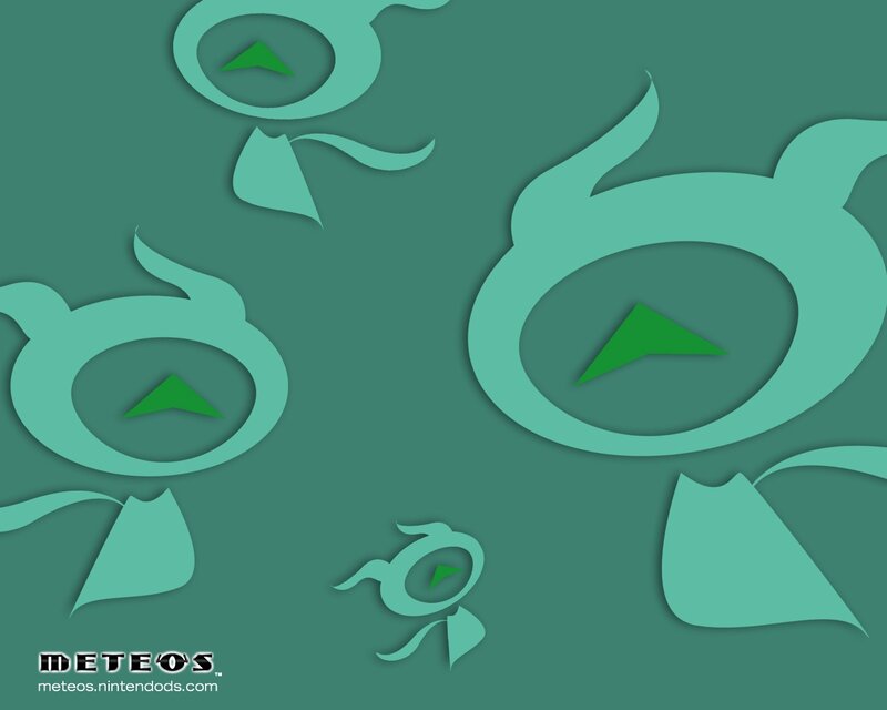 Green Creatures on Green Background