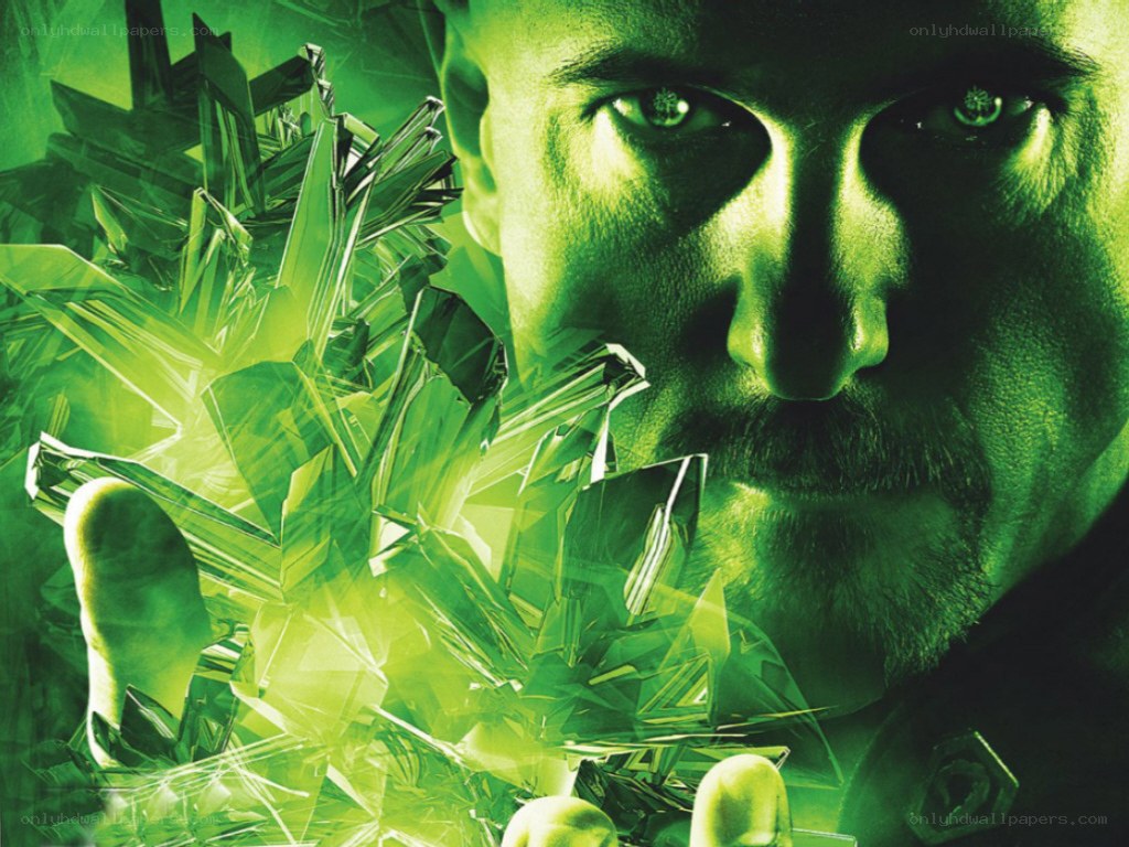 Green crystal energy burst