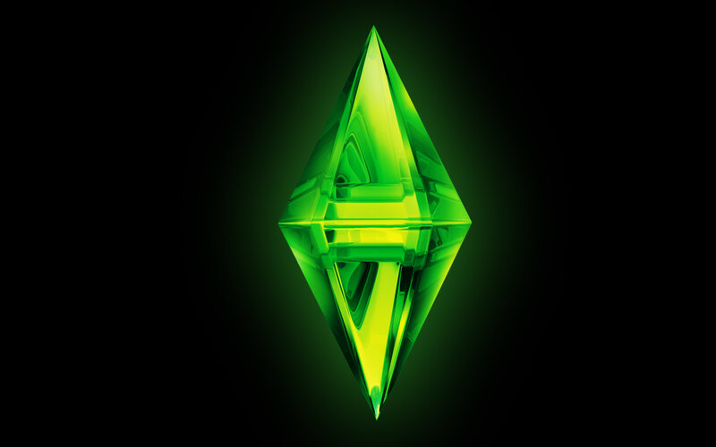 Green Crystal Gem — Dramatic