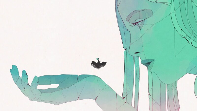 Green Crystalline Figure